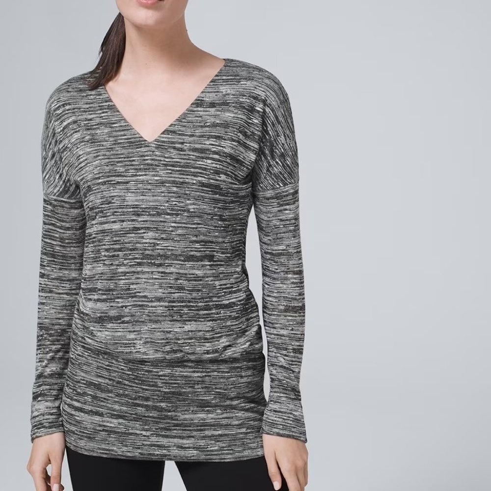 NWOT White House Black Market Knit Tunic S